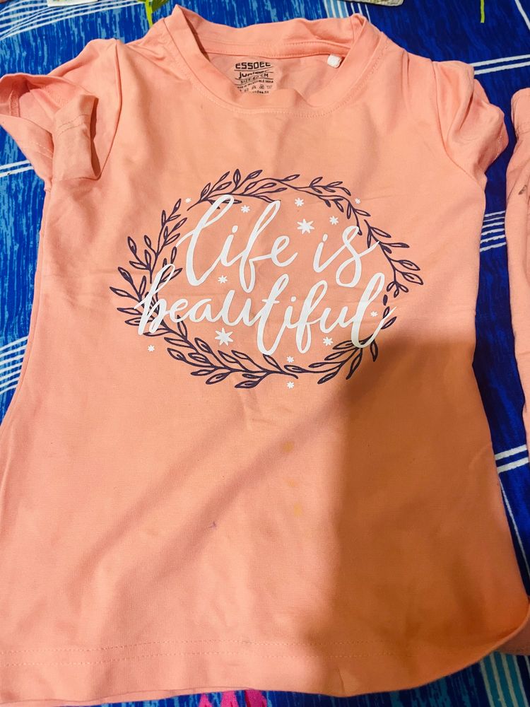 Baby girl T-shirt And Shorts