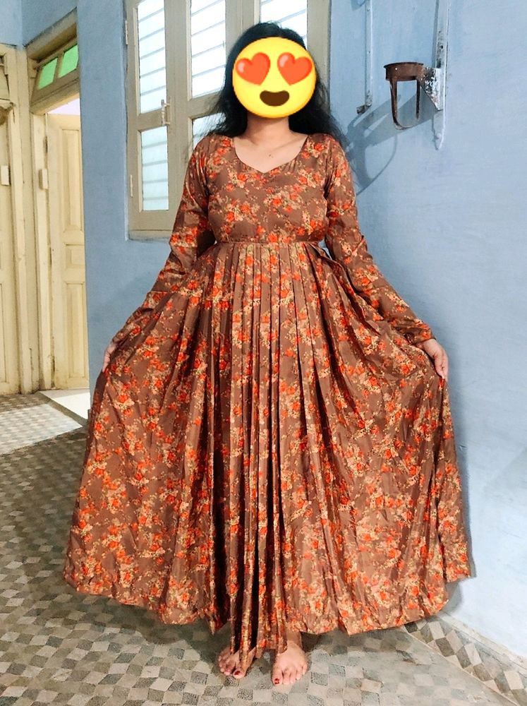 Diwali Special✨SILK Anarkali Dress