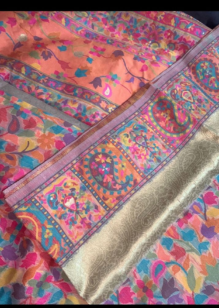 Kanjivaram Silk Blend Saree