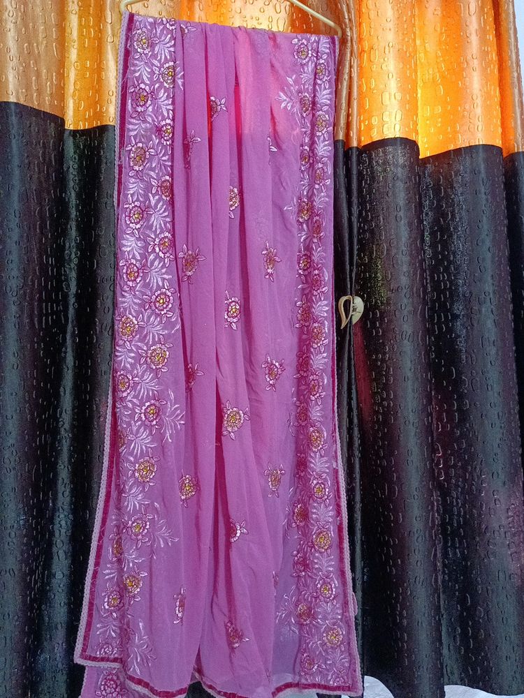 Full Embroidery Dupatta