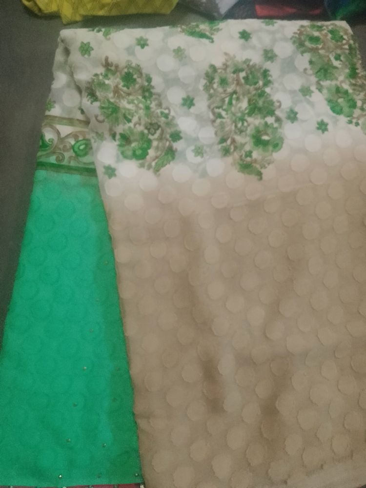 Stone Work Soft Saree