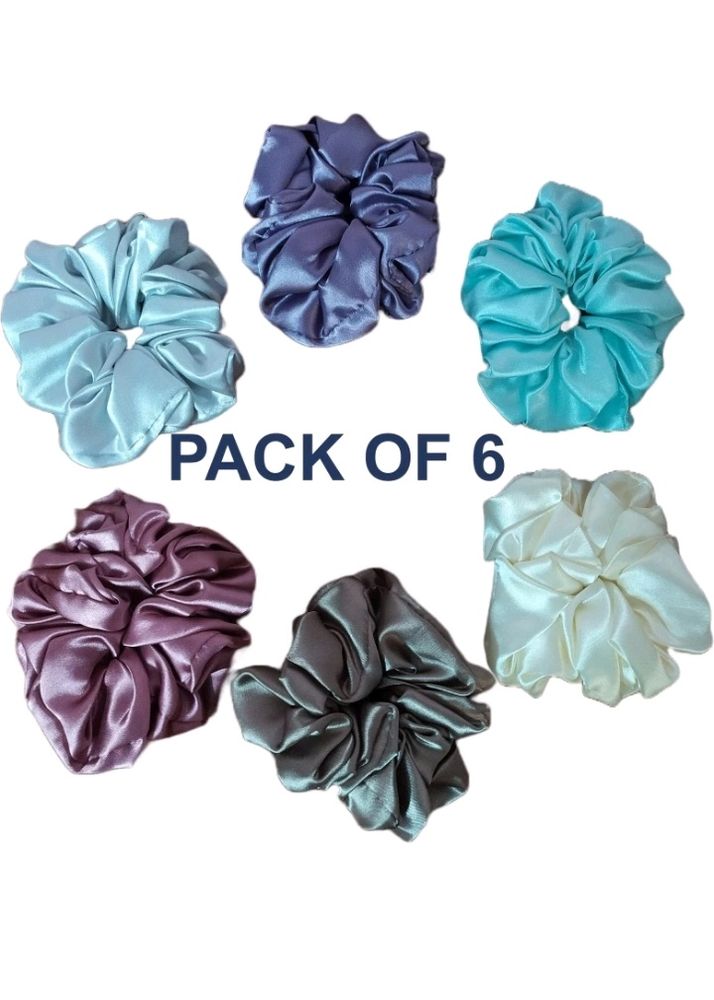 Pack Of 6 Scrunchies