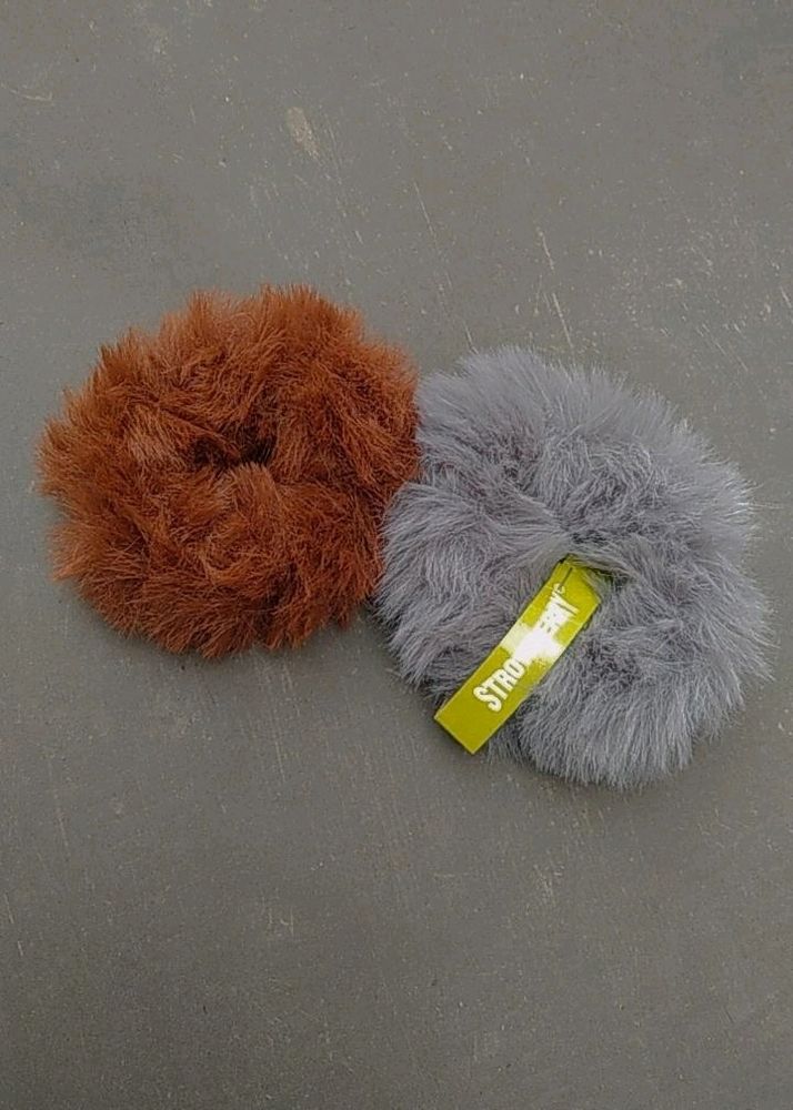 Soft Fluffy Scrunchies