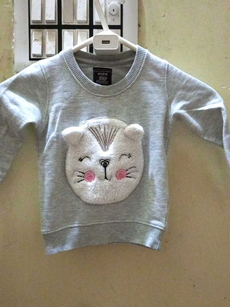 Sweatshirt For Kid's (Girls)