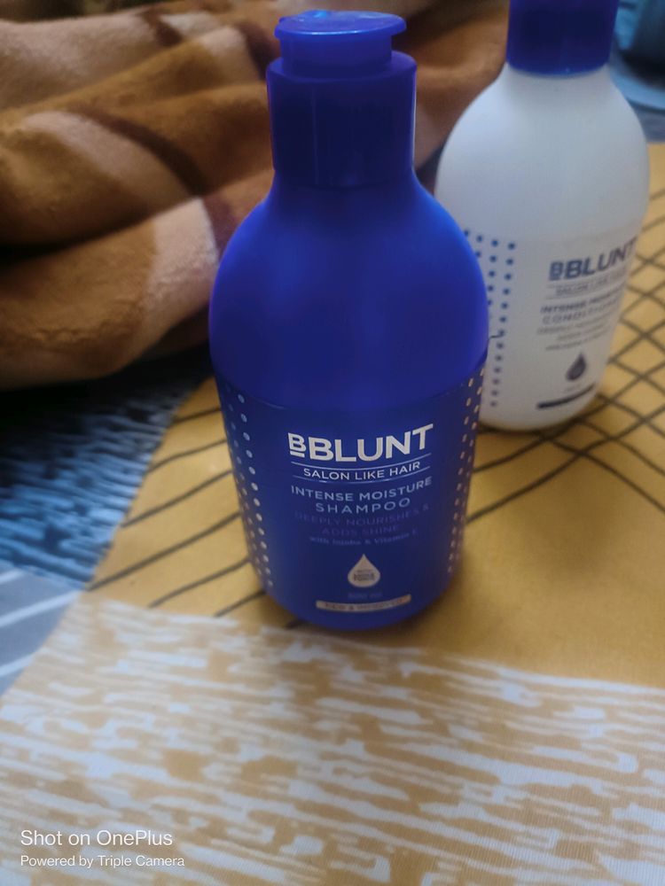 B-Blunt Shampoo Empty Bottle