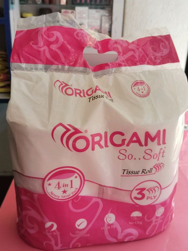 Origami Tissue Roll 4 In 1