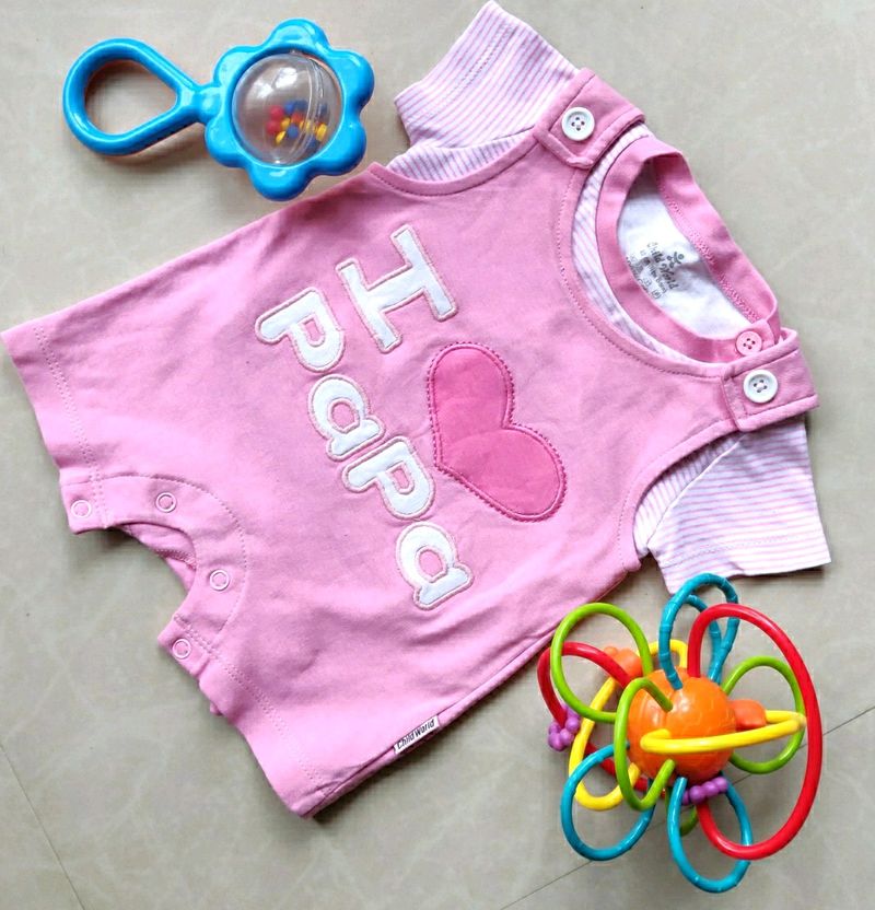 Pink Jumpsuit For Baby Girl