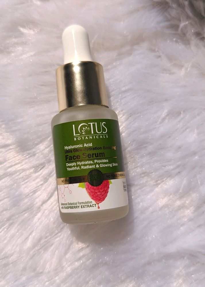 Lotus Botanicals Hyaluronic Acid Glow Face Serum