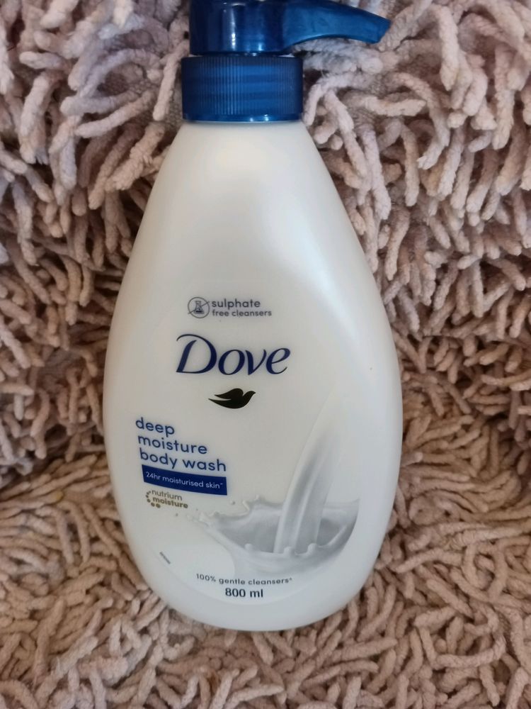 🆕 DOVE DEEPLY NOURISHING BODY WASH WITH MOISTURIZER 800ML