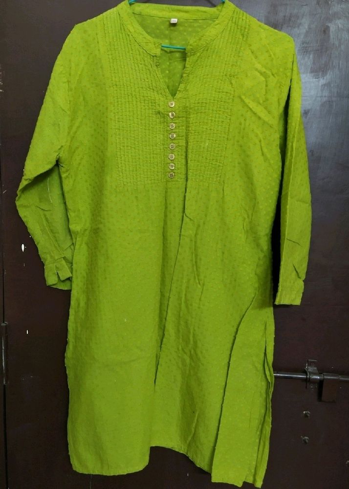 Beautiful Cotton Embroidered Kurti