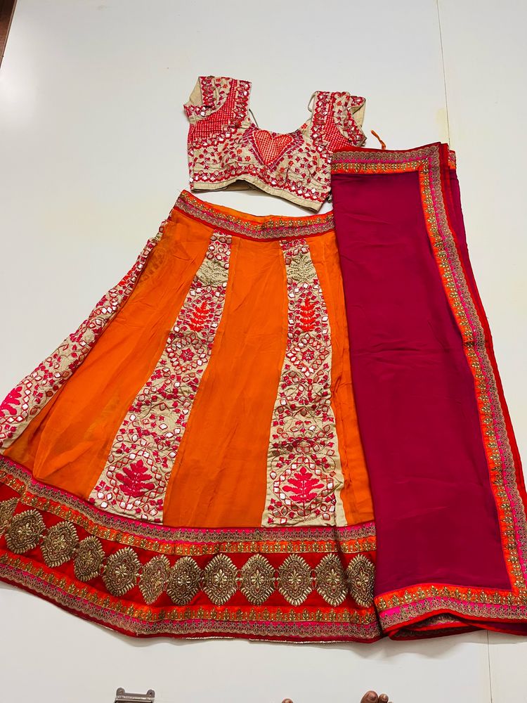 Lehenga Blouse N Dupata