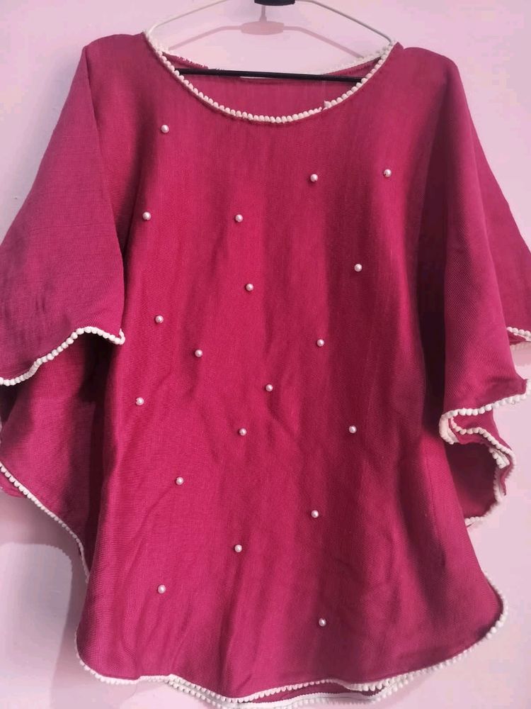 Woolen Kaftan Top