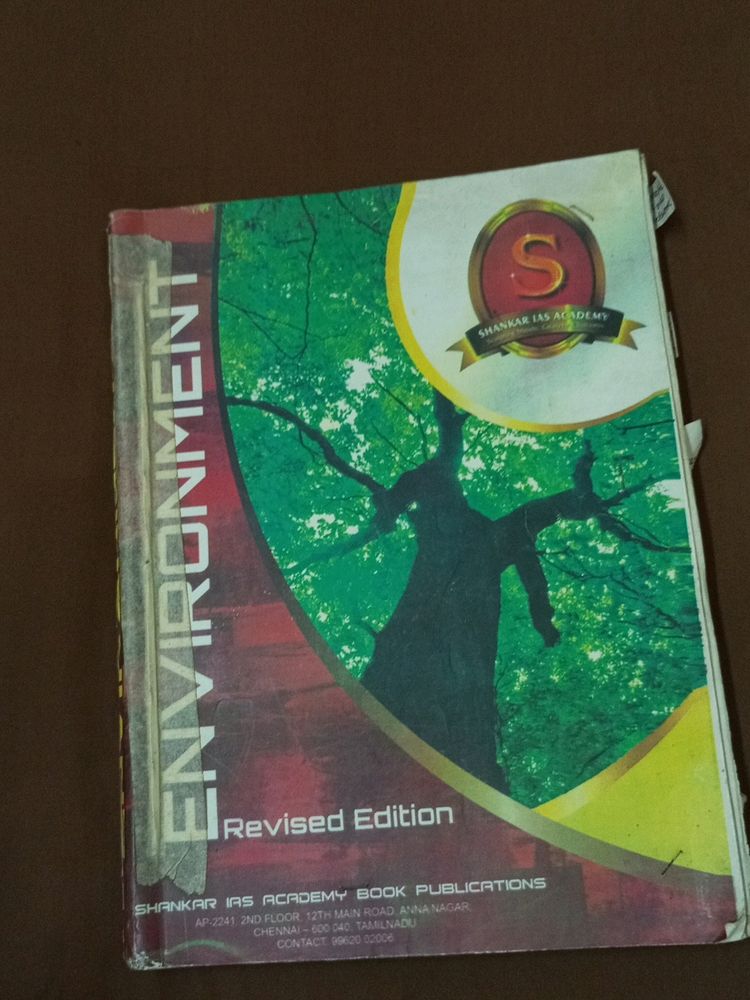 Shankar Ias Environment Book Upsc