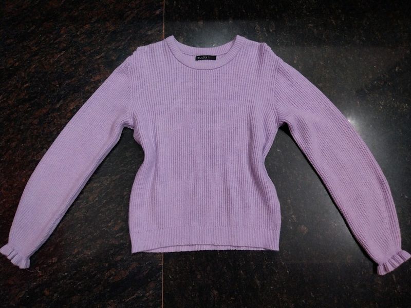 🍉Zudio Brand Lavender Color Sweater🍉