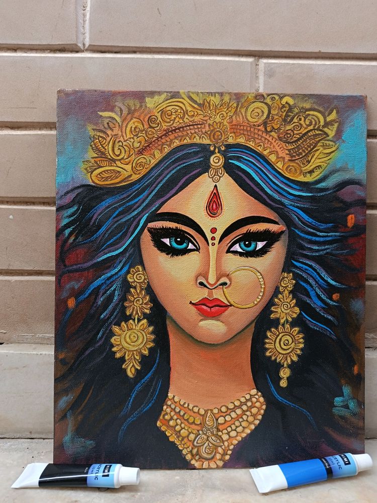 Durga Maa Canvas Painting