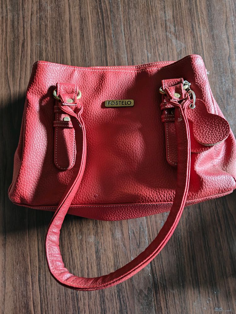 Maroon Handbag