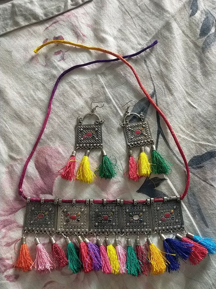 Oxidize Set With Earrings 😍