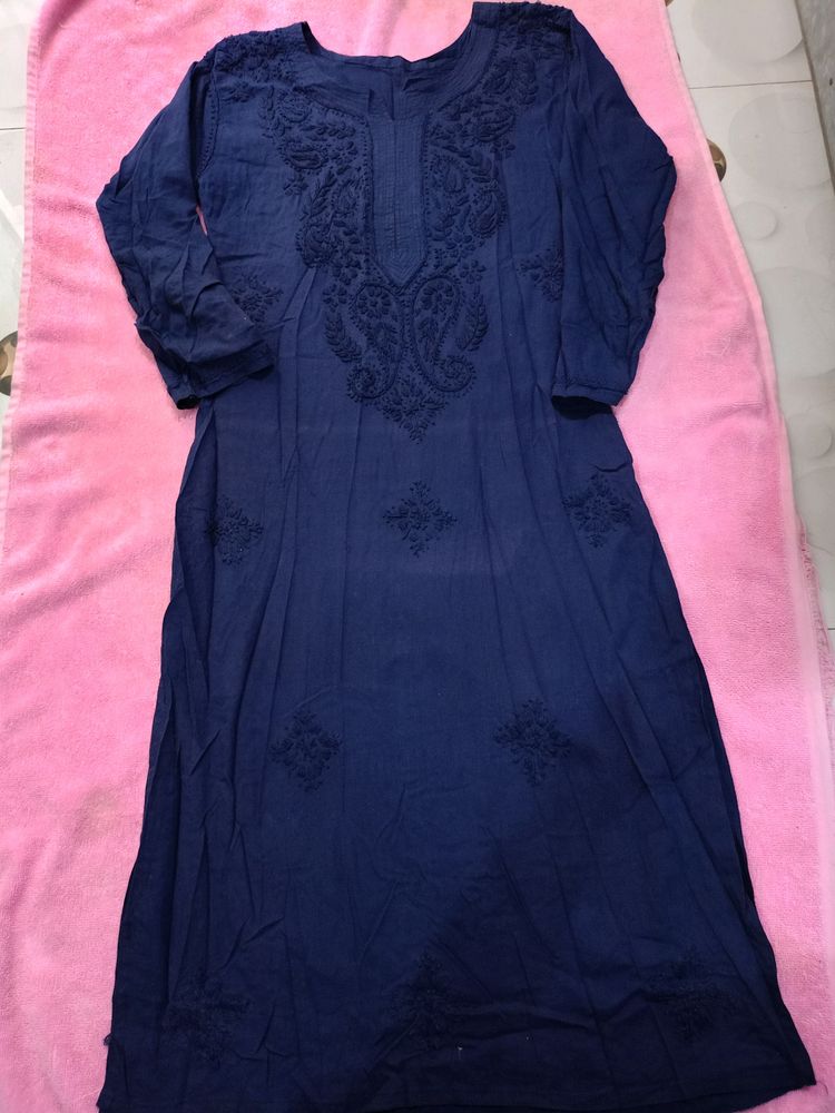 Chikenkari Kurti💙