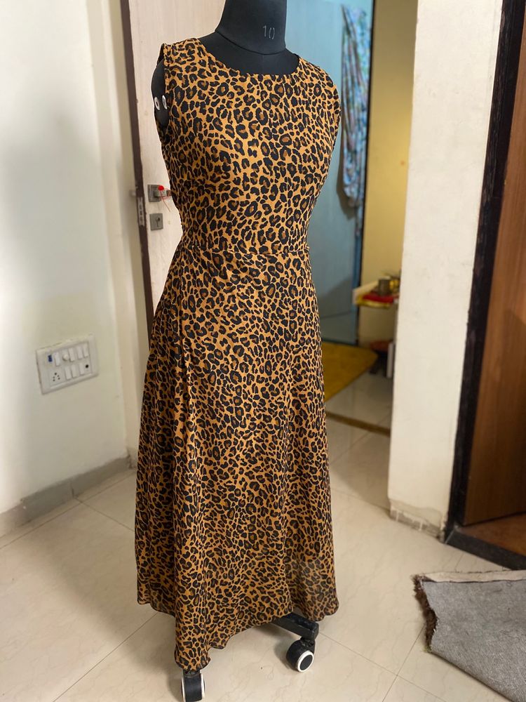 Leopard Print Kurti