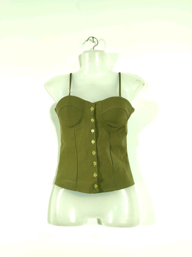 Olive Green Tops (Women's)