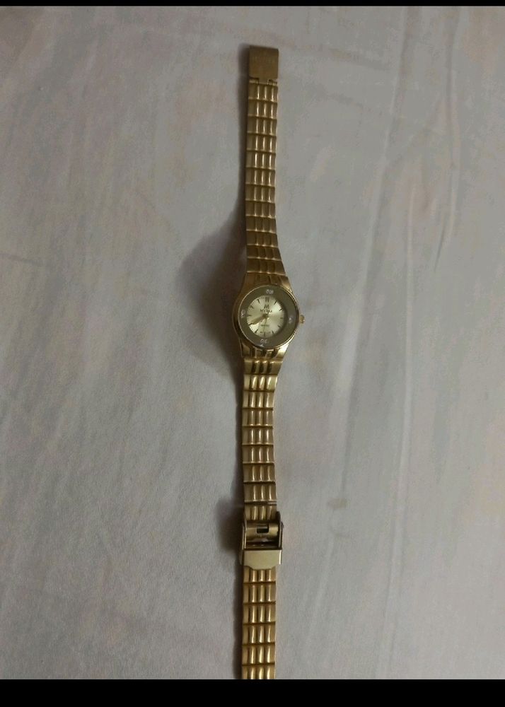 Golden Women's Watch