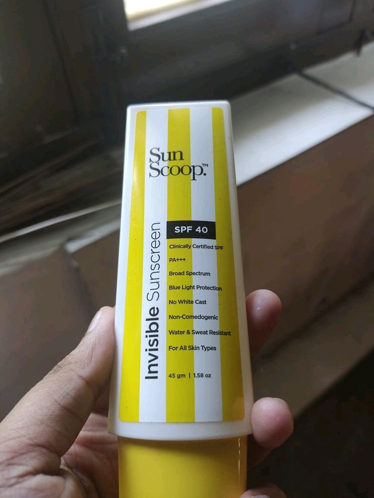 SunScoop Invisible  Sunscreen