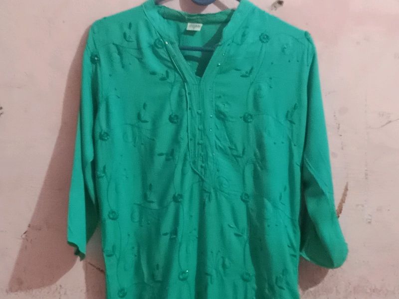 Sea Green Kurti