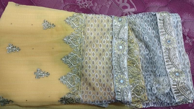 Designer Sarees With Stitched Blouse