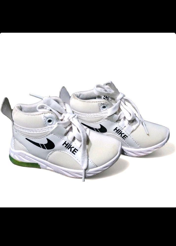 Kids White Air Shoes (Boys 18-24 Months)