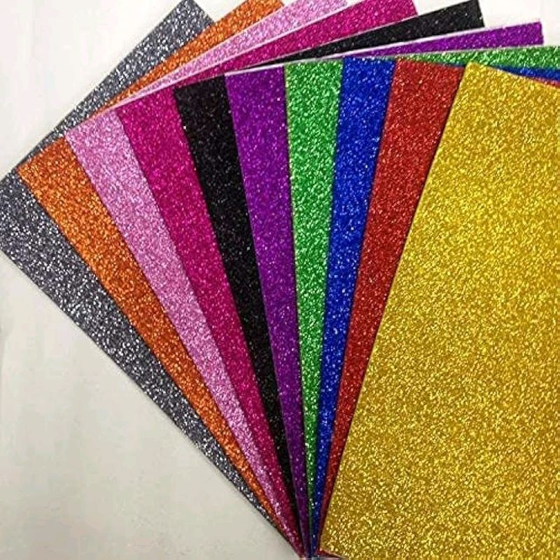 A4 SIZE GLITTER PAPER PACK OF 5