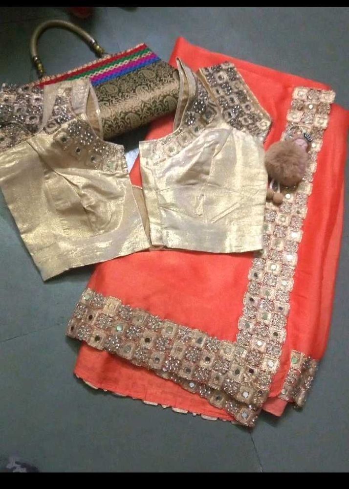 Saree With Blouse