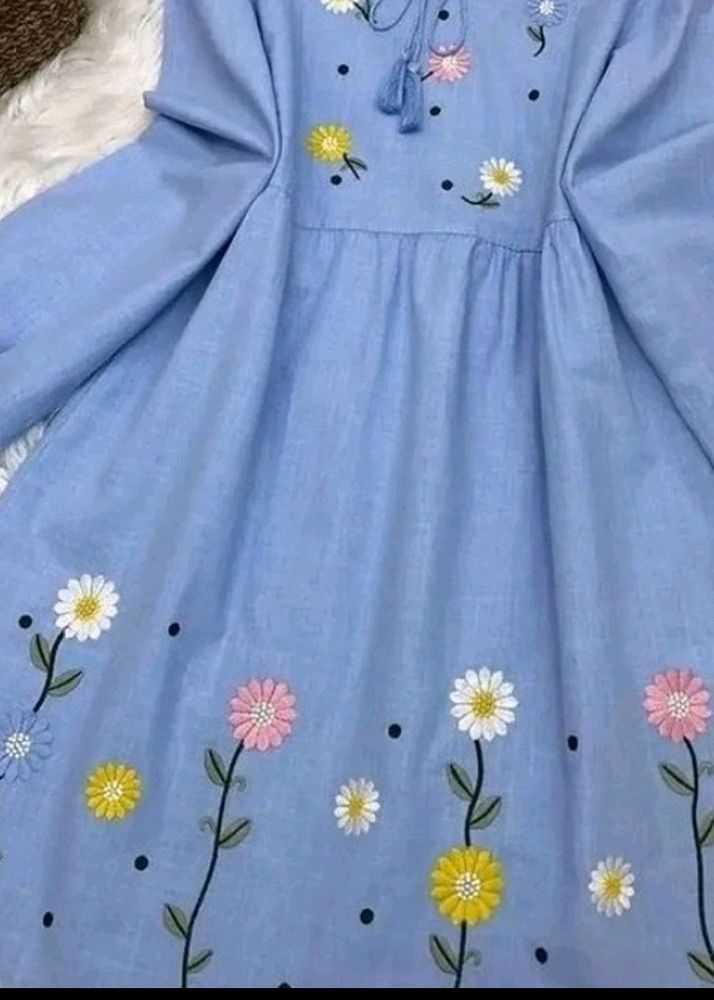 Hand Embroidered Dress 👗