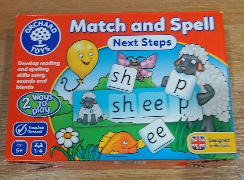 Match And Spelling Game