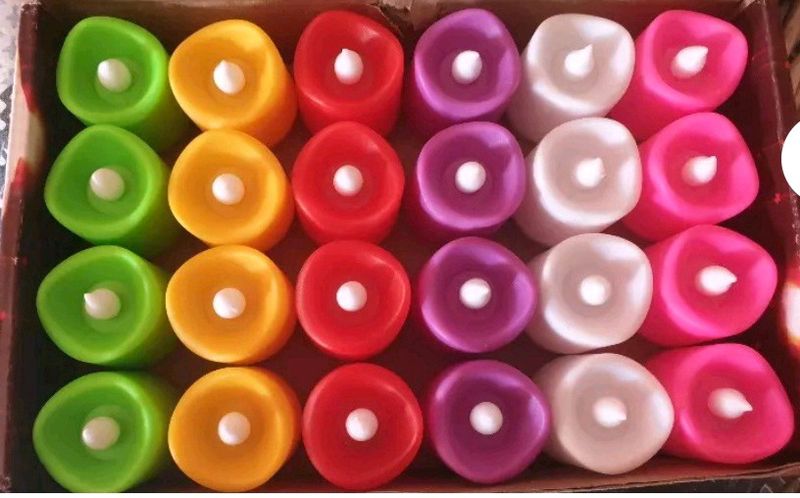 New 24 Diwali LEd Candles