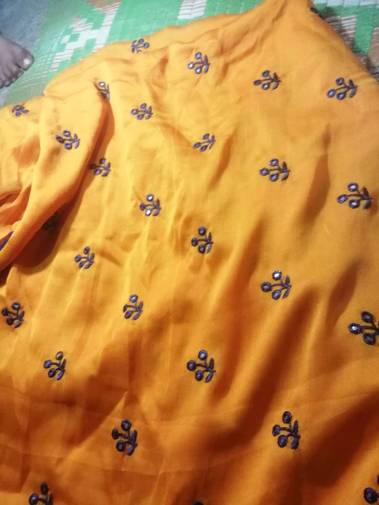 Haldhi Saree