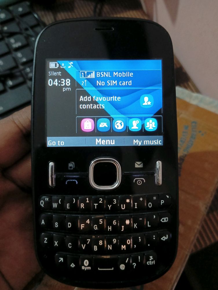 🔥THE Nokia Asha 200 good Condition With Free Gift