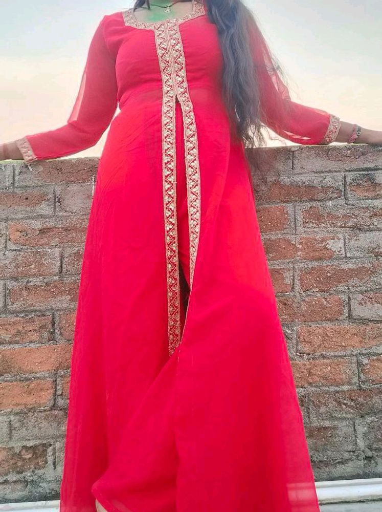 🥳Trending Georgette Suit Full Set