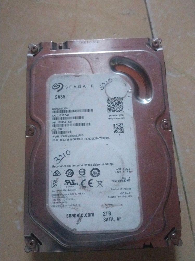 2 TB Harddisk 👍