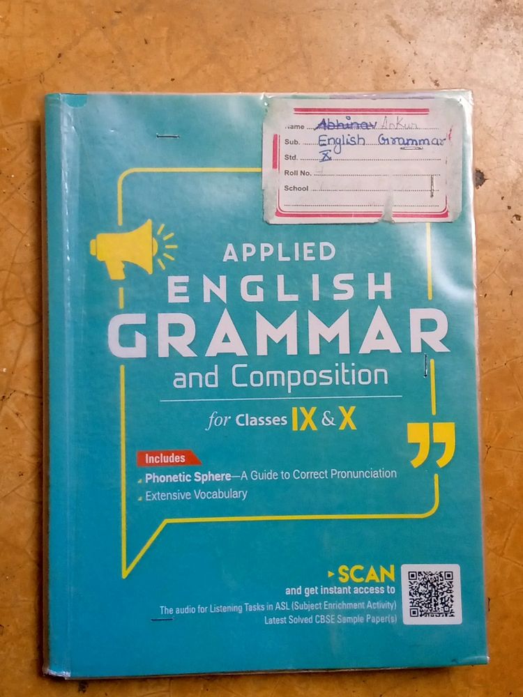 English Grammar Class 9th And 10th