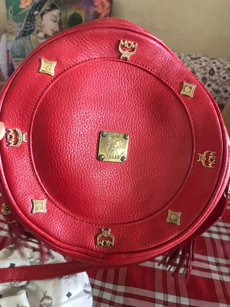 Authentic Mcm Sling Bag