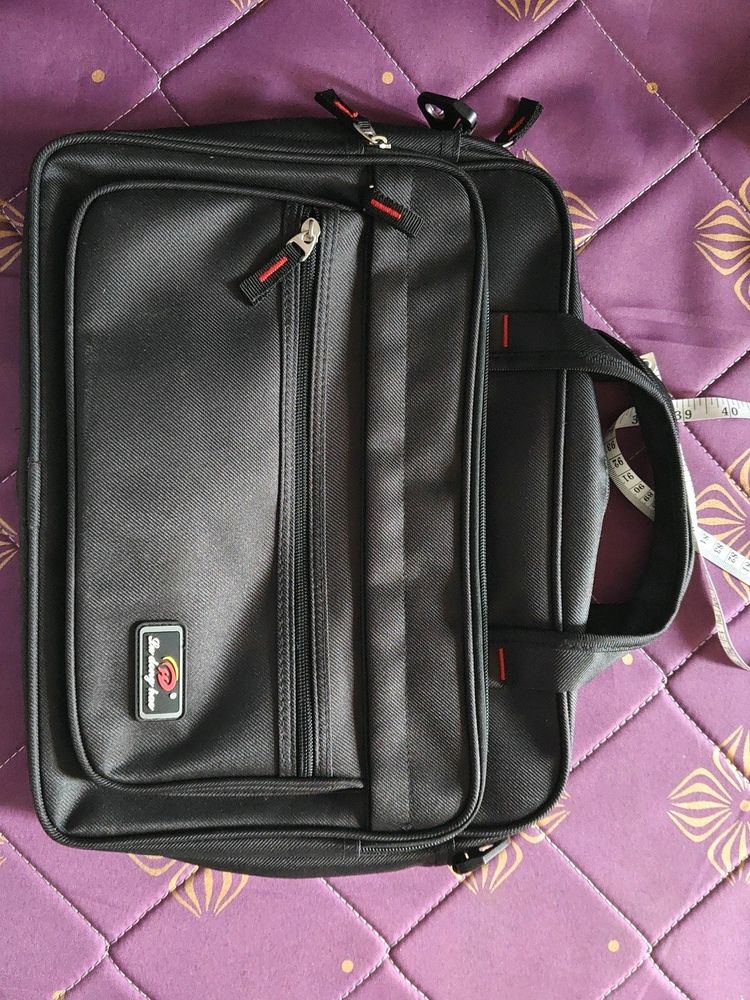 Black Laptop Office Side Bag