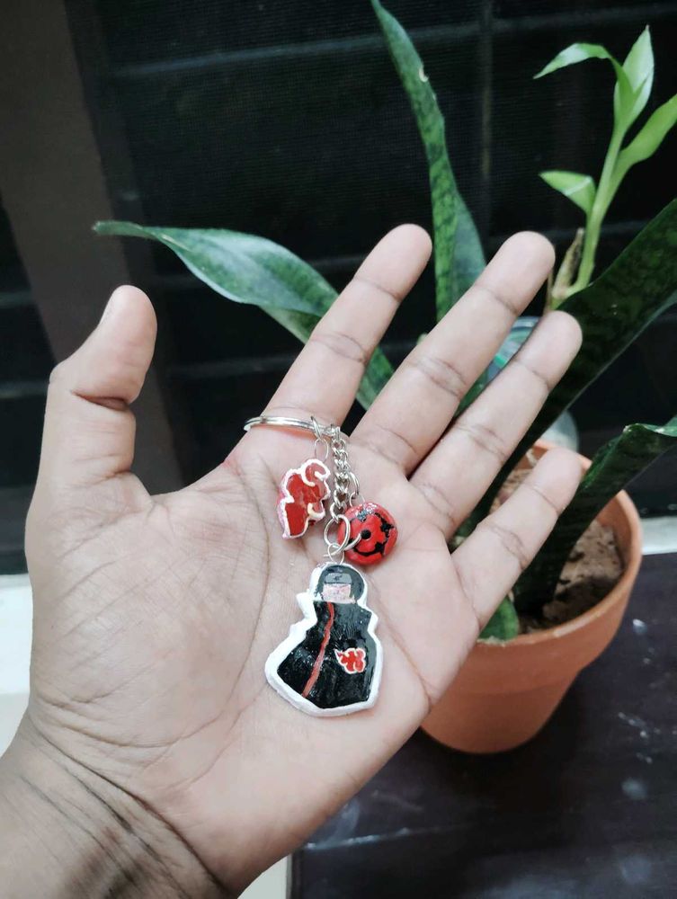 Anime Itachi  Key Chain ,Anime Art