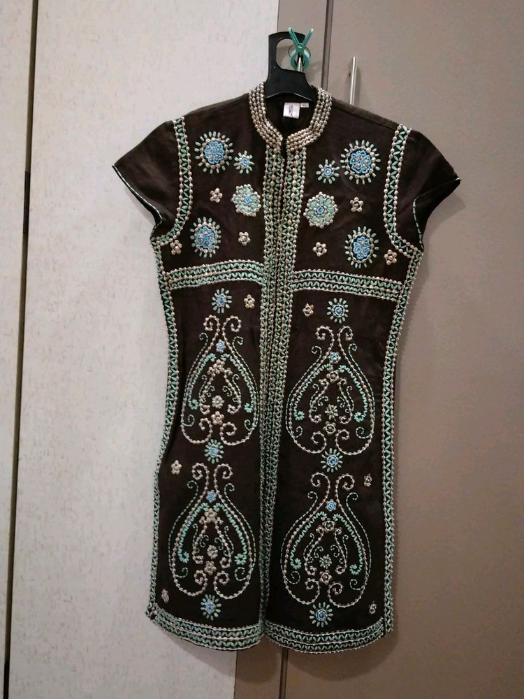 Fancy Kurti With Front Slit