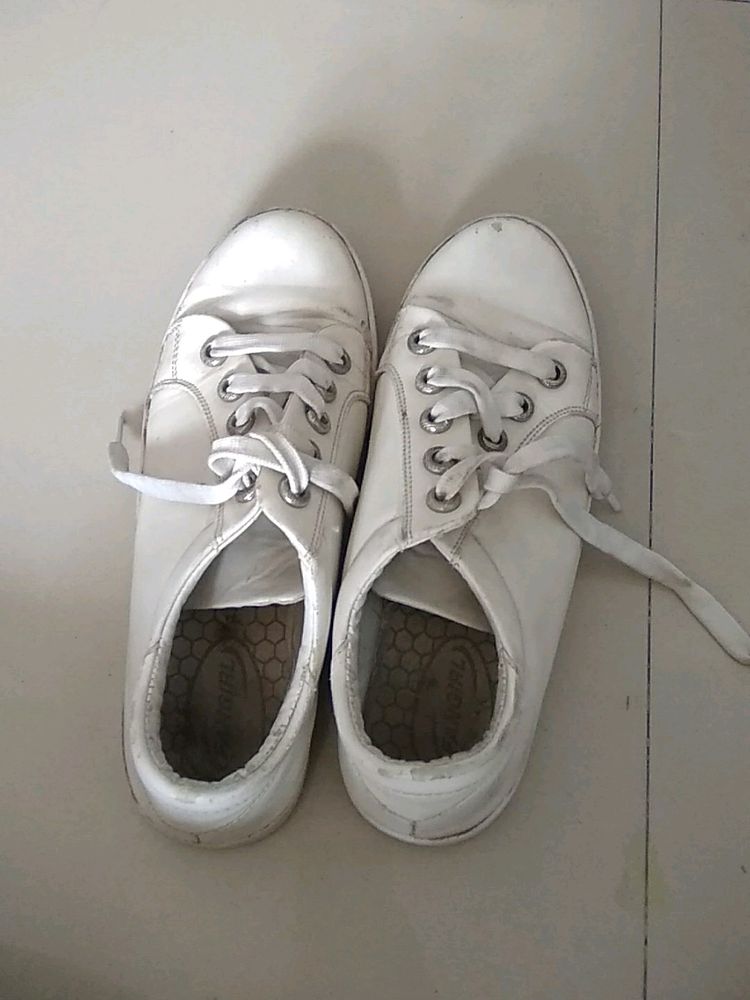 White Casual Shoes