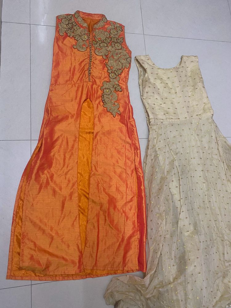 Set Of 2: Gown And Kurta