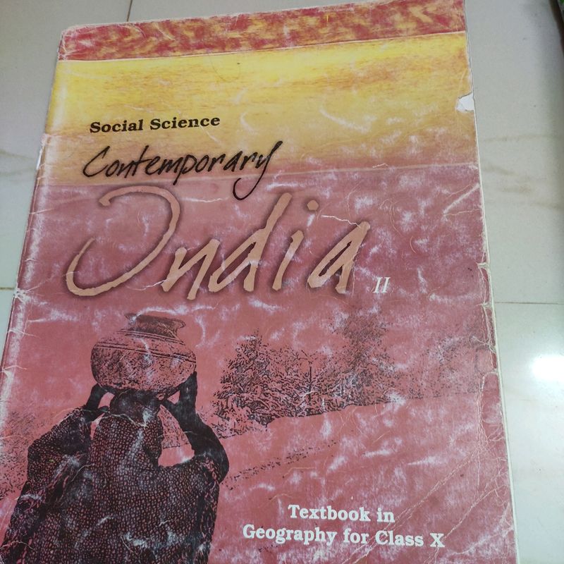 CBSE - 10 Th STD Geography Book