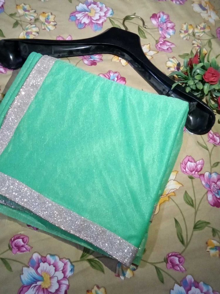 Green Saree