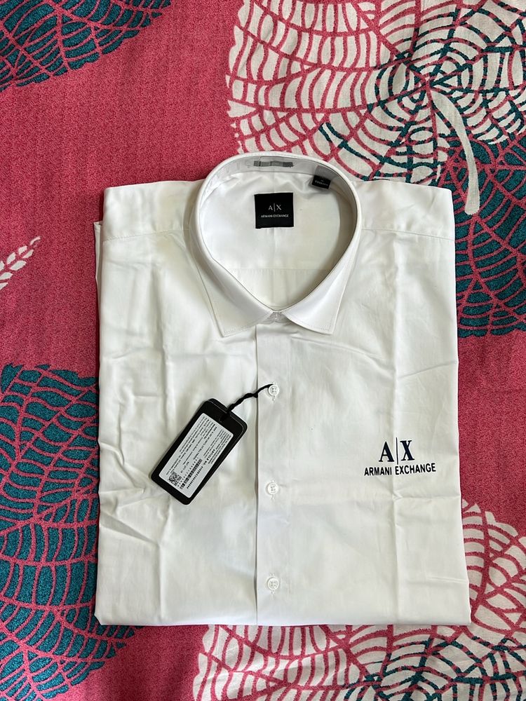 Men’s Armani Exchange White Premium Shirt 3