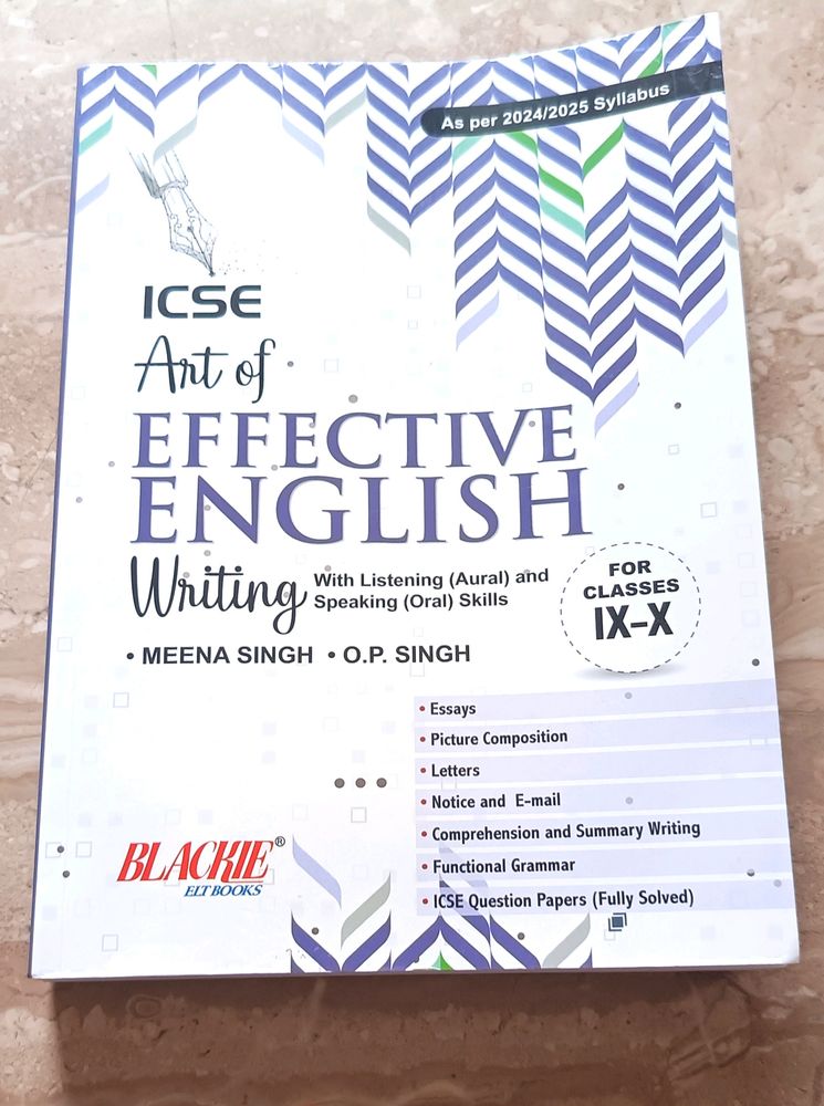 Art Of Effective English Book