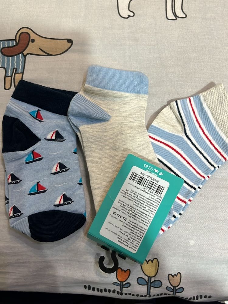 Boys Sock Nautical Theme